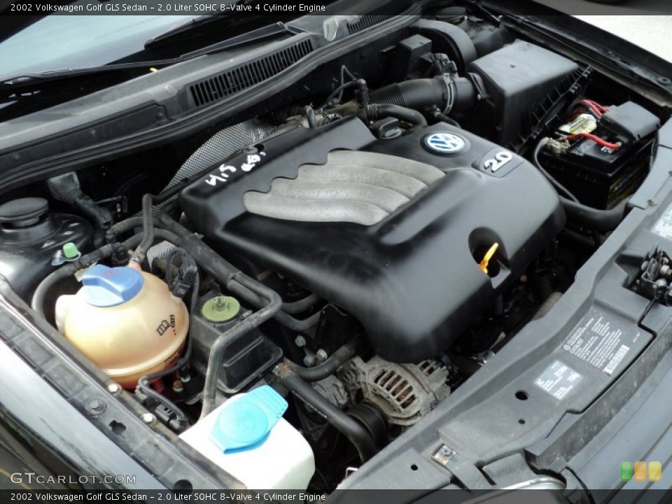 2.0 Liter SOHC 8-Valve 4 Cylinder Engine for the 2002 Volkswagen Golf #54288188