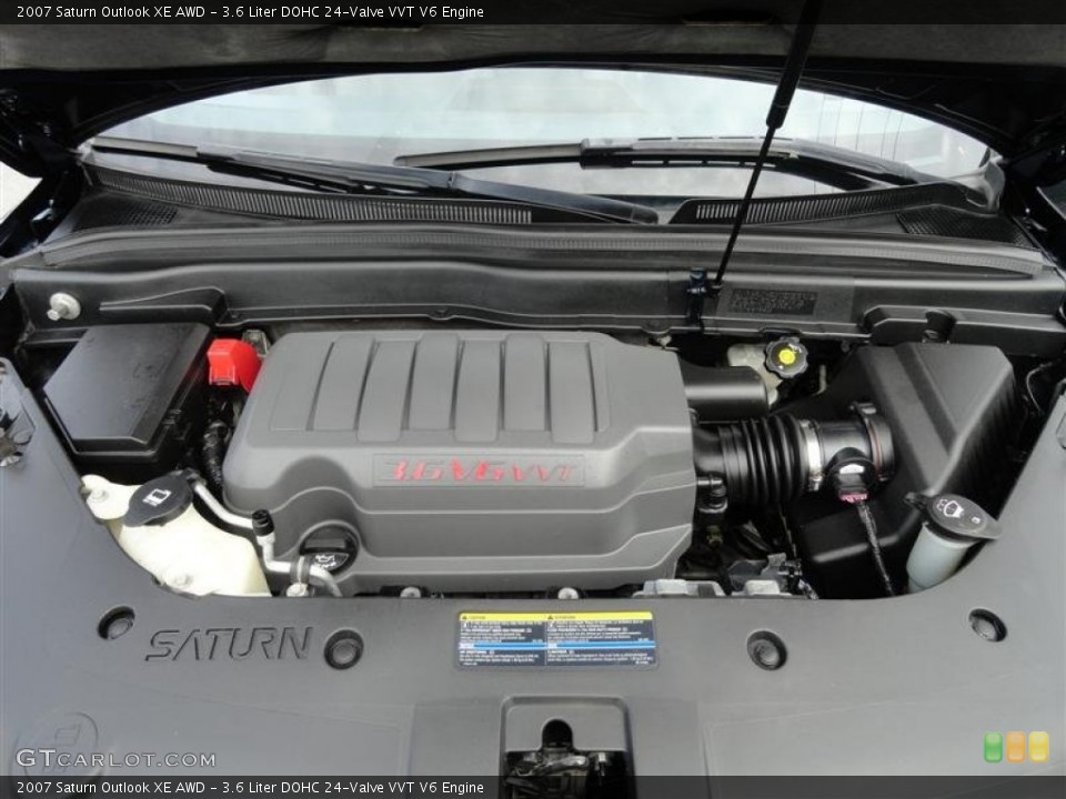 3.6 Liter DOHC 24-Valve VVT V6 Engine for the 2007 Saturn Outlook #54300624