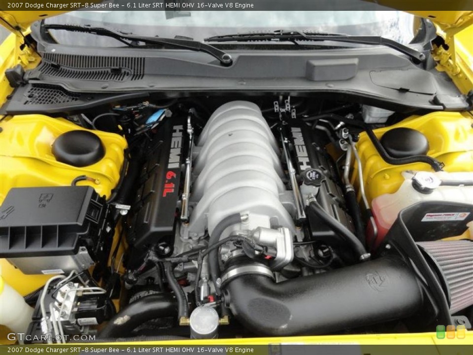 6.1 Liter SRT HEMI OHV 16-Valve V8 Engine for the 2007 Dodge Charger #54301216