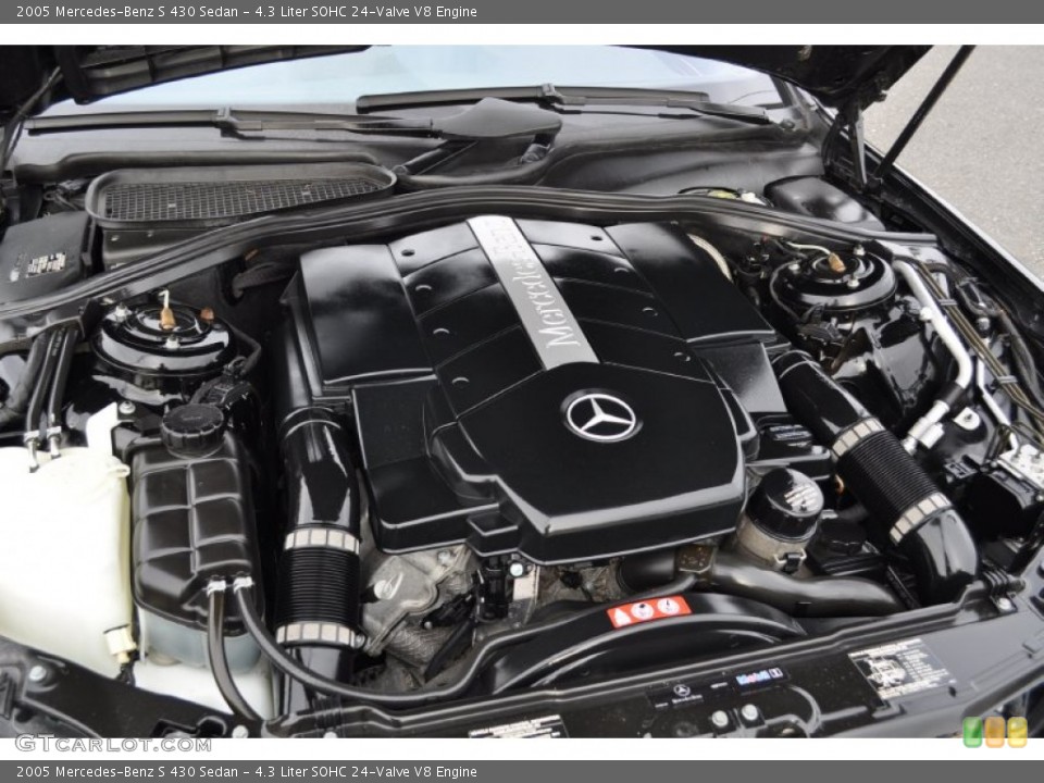 4.3 Liter SOHC 24-Valve V8 Engine for the 2005 Mercedes-Benz S #54301217