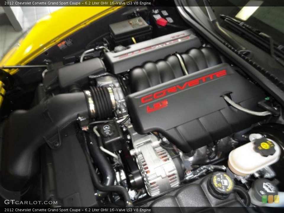 6.2 Liter OHV 16-Valve LS3 V8 Engine for the 2012 Chevrolet Corvette #54306087