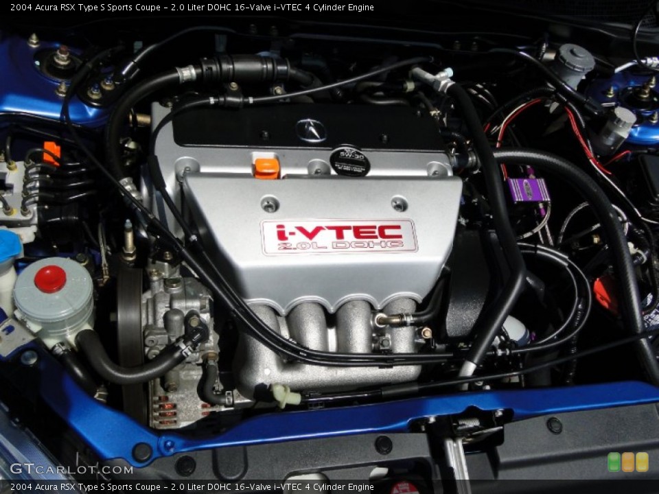 2.0 Liter DOHC 16-Valve i-VTEC 4 Cylinder Engine for the 2004 Acura RSX #54312510