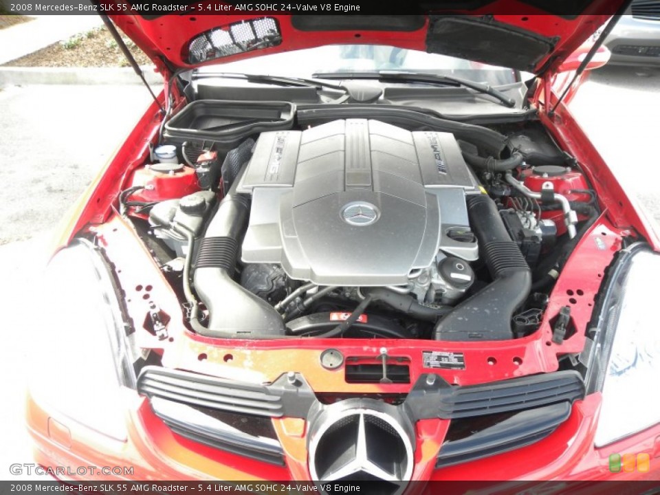 5.4 Liter AMG SOHC 24-Valve V8 Engine for the 2008 Mercedes-Benz SLK #54312576