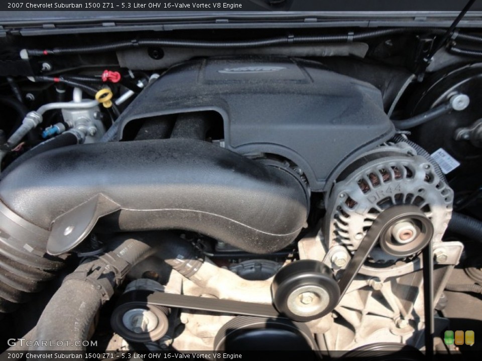 5.3 Liter OHV 16-Valve Vortec V8 Engine for the 2007 Chevrolet Suburban #54319233