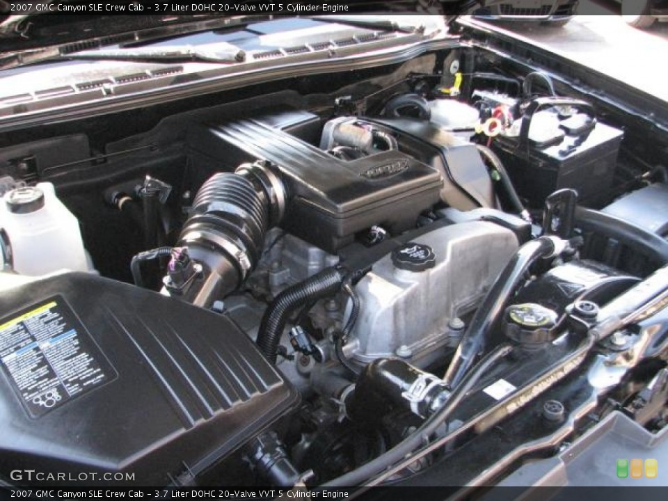 3.7 Liter DOHC 20-Valve VVT 5 Cylinder Engine for the 2007 GMC Canyon #54328834