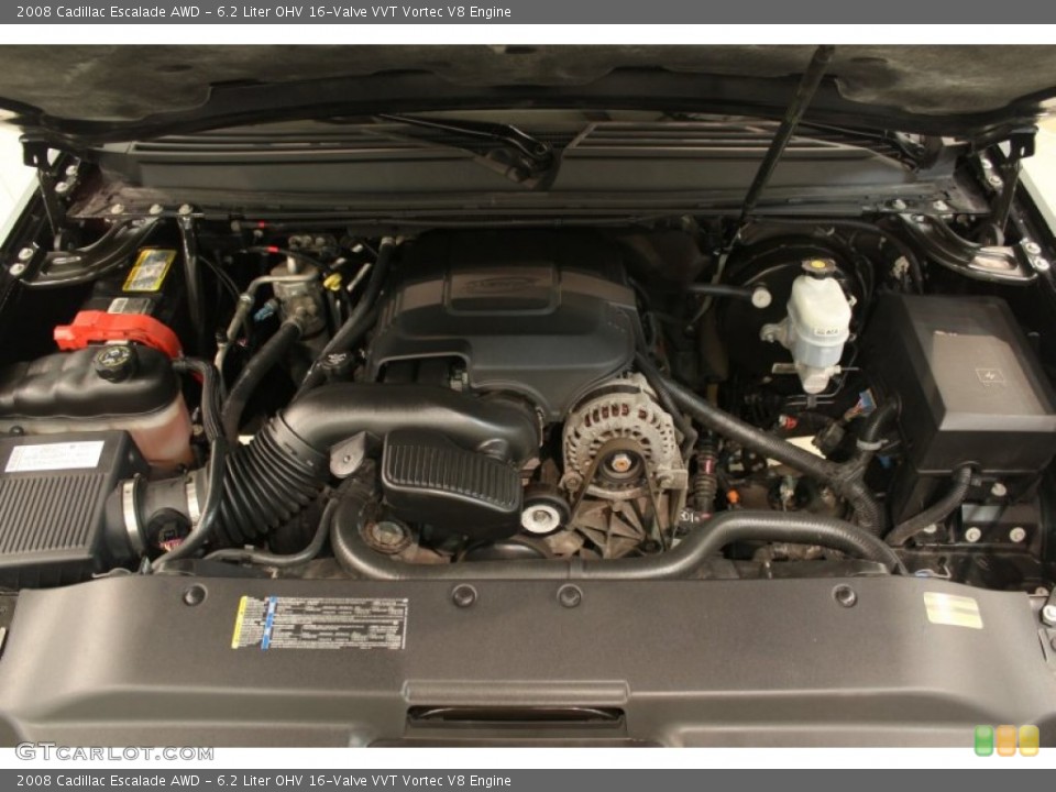 6.2 Liter OHV 16-Valve VVT Vortec V8 Engine for the 2008 Cadillac Escalade #54332335