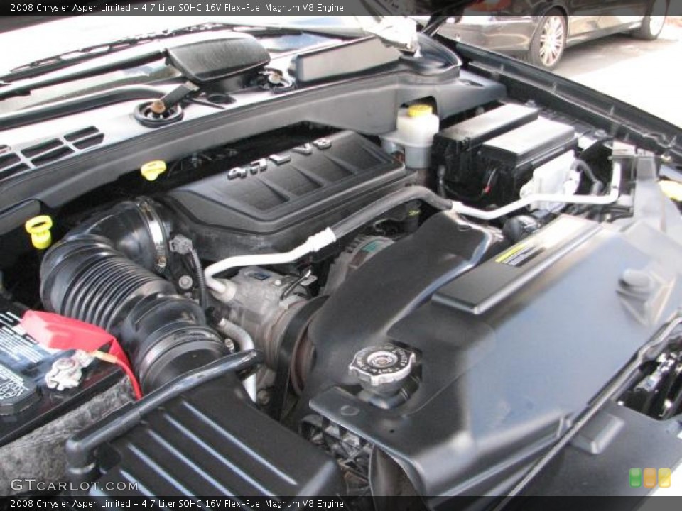 4.7 Liter SOHC 16V Flex-Fuel Magnum V8 Engine for the 2008 Chrysler Aspen #54332758