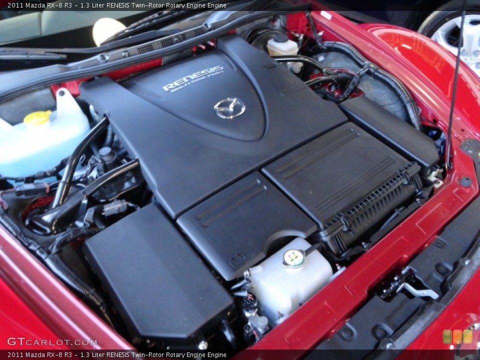 1.3 Liter RENESIS Twin-Rotor Rotary Engine 2011 Mazda RX-8 Engine
