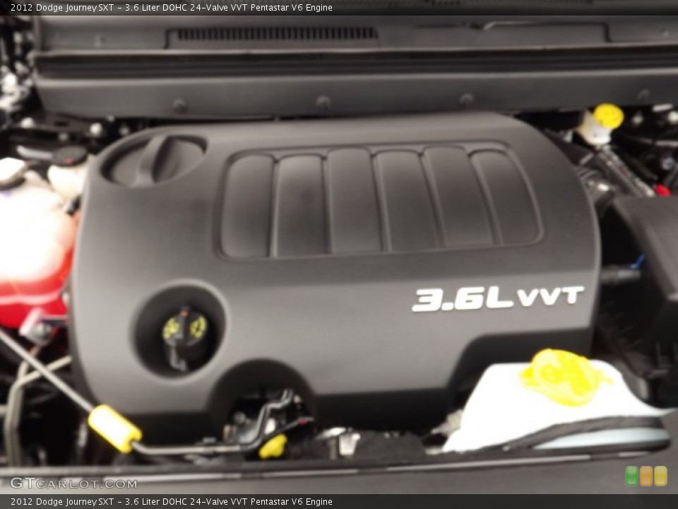 3.6 Liter DOHC 24-Valve VVT Pentastar V6 Engine for the 2012 Dodge Journey #54334578