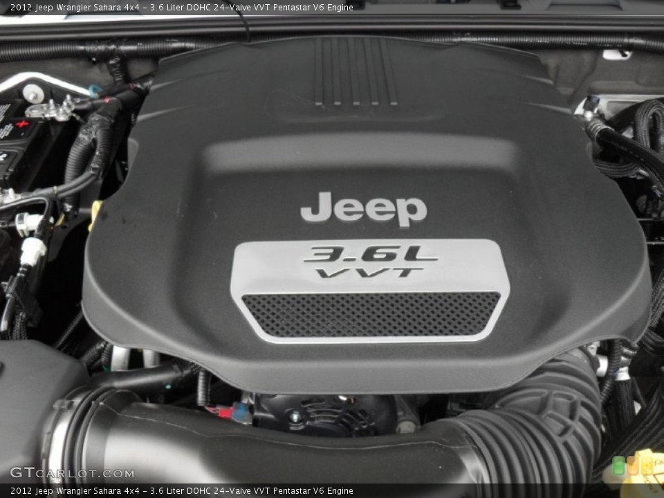 3.6 Liter DOHC 24-Valve VVT Pentastar V6 Engine for the 2012 Jeep Wrangler #54343291