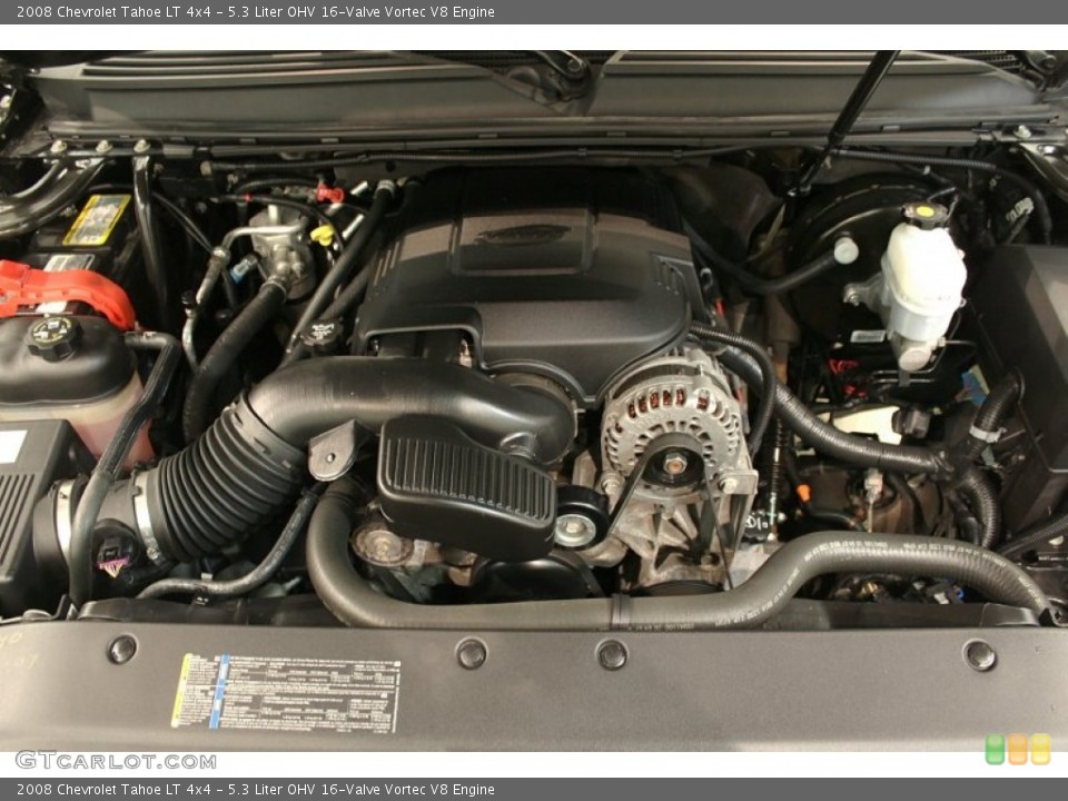 5.3 Liter OHV 16-Valve Vortec V8 Engine for the 2008 Chevrolet Tahoe #54346840
