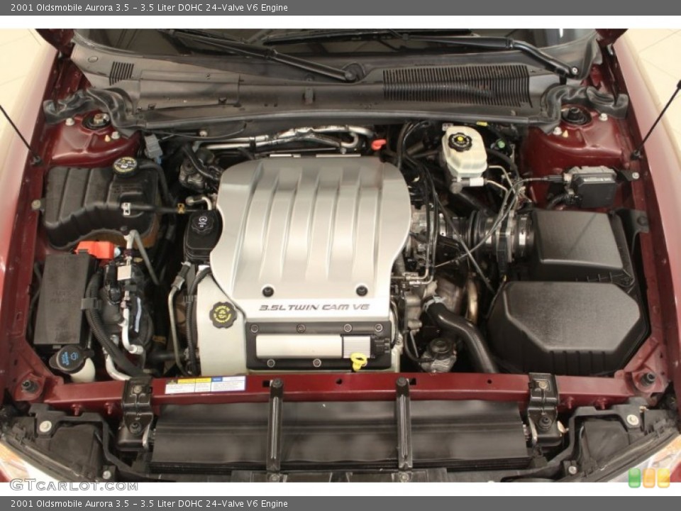 3.5 Liter DOHC 24-Valve V6 Engine for the 2001 Oldsmobile Aurora #54349762