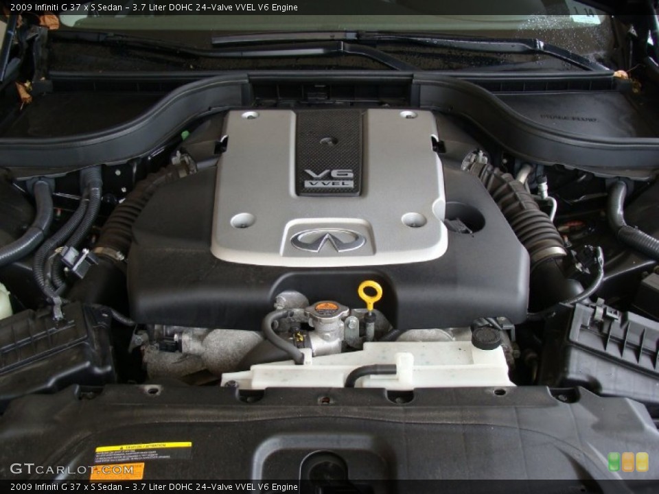 3.7 Liter DOHC 24-Valve VVEL V6 Engine for the 2009 Infiniti G #54351142