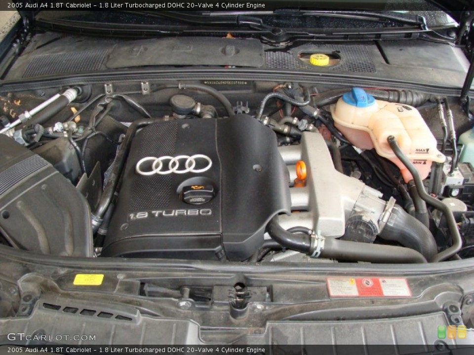1.8 Liter Turbocharged DOHC 20-Valve 4 Cylinder Engine for the 2005 Audi A4 #54351556
