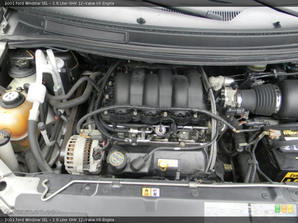 3.8 Liter OHV 12-Valve V6 Engine for the 2001 Ford Windstar #54353776