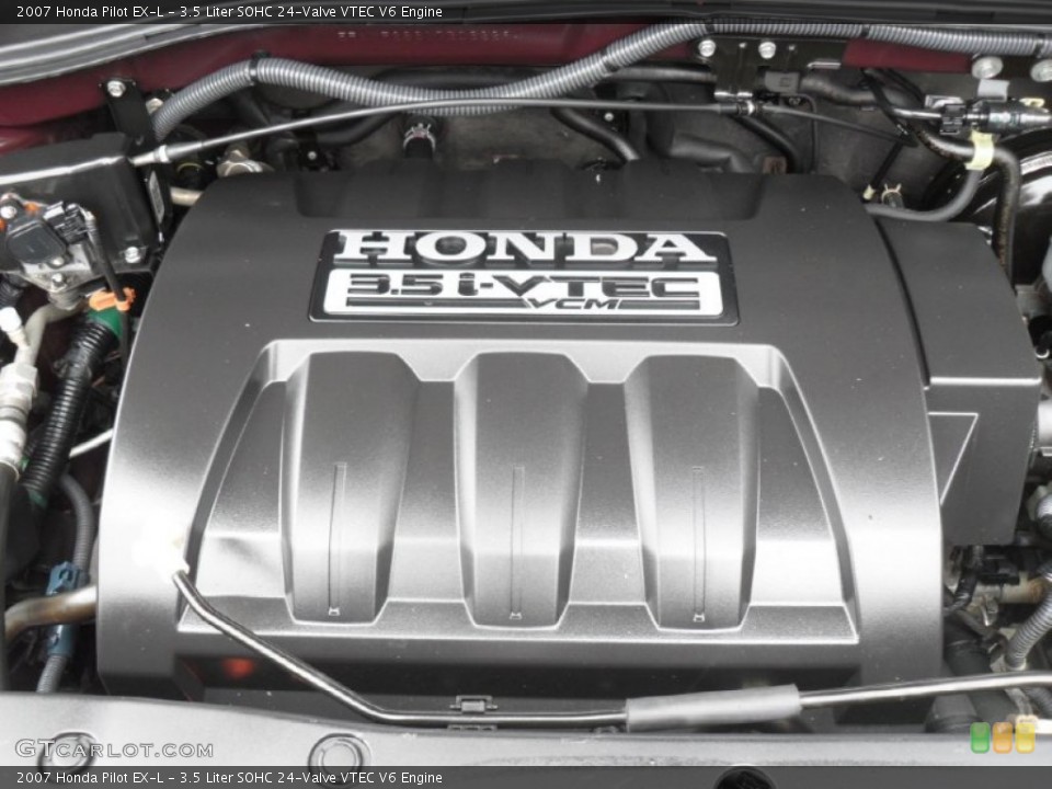 3.5 Liter SOHC 24-Valve VTEC V6 Engine for the 2007 Honda Pilot #54355906