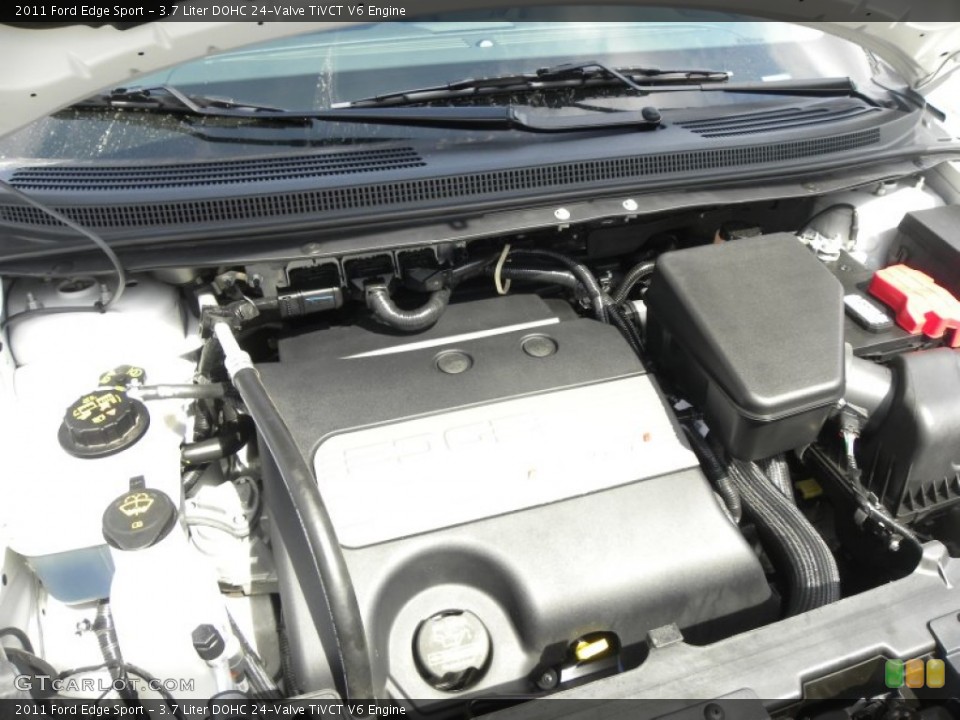 3.7 Liter DOHC 24-Valve TiVCT V6 Engine for the 2011 Ford Edge #54356443