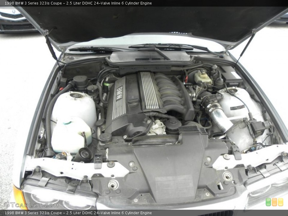 2.5 Liter DOHC 24-Valve Inline 6 Cylinder Engine for the 1998 BMW 3 Series #54358423