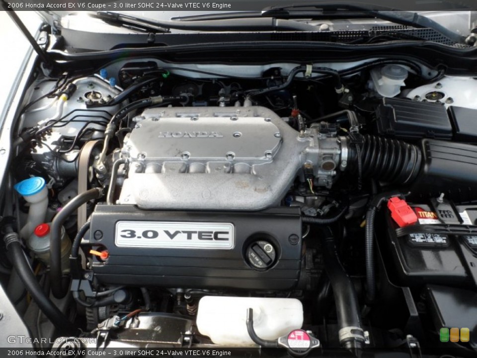 3.0 liter SOHC 24-Valve VTEC V6 Engine for the 2006 Honda Accord #54370492