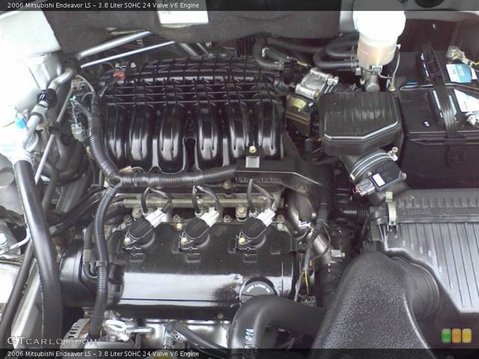 3.8 Liter SOHC 24 Valve V6 Engine for the 2006 Mitsubishi Endeavor #54372163