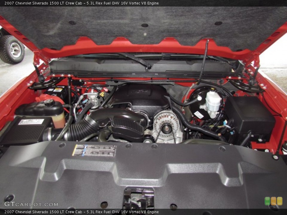 5.3L Flex Fuel OHV 16V Vortec V8 Engine for the 2007 Chevrolet Silverado 1500 #54373765