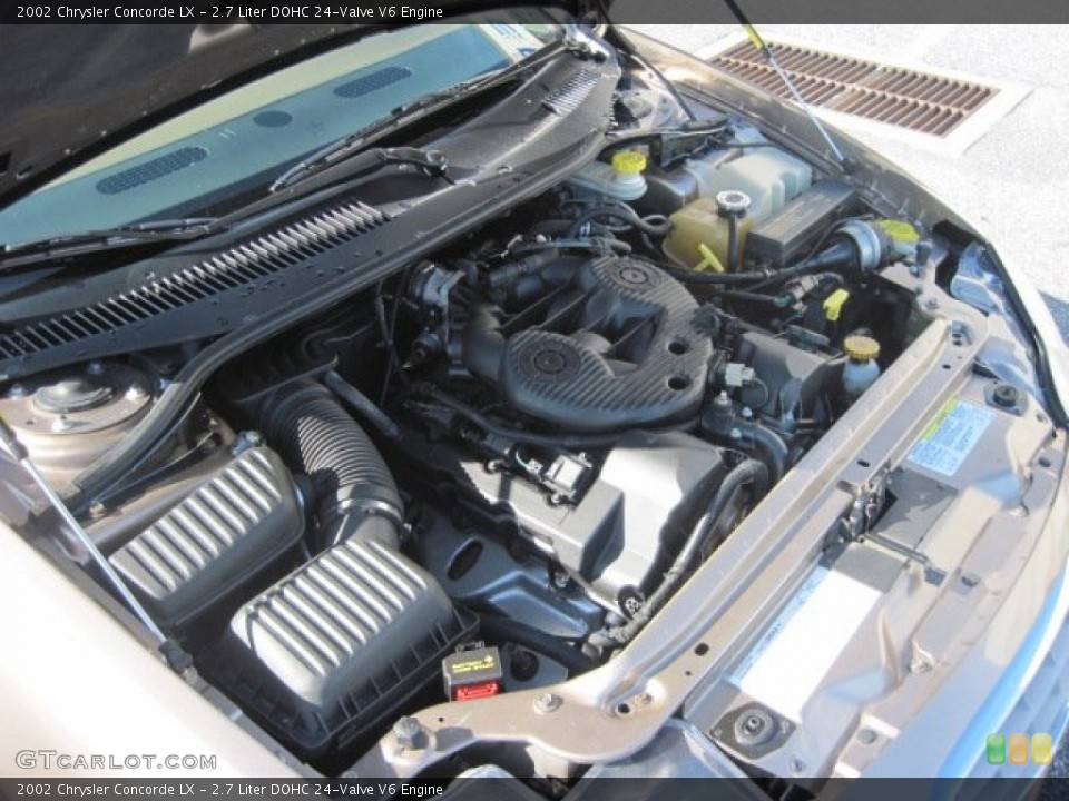 2.7 Liter DOHC 24-Valve V6 Engine for the 2002 Chrysler Concorde #54380201