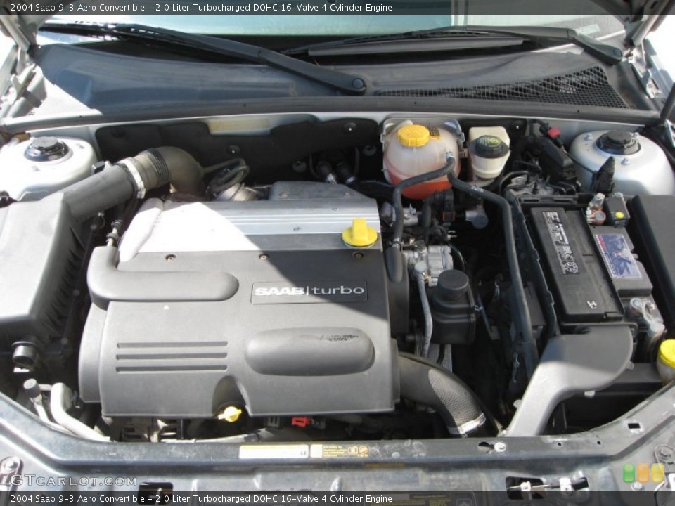 2.0 Liter Turbocharged DOHC 16-Valve 4 Cylinder Engine for the 2004 Saab 9-3 #54405526