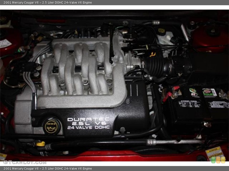 2.5 Liter DOHC 24-Valve V6 Engine for the 2001 Mercury Cougar #54408979