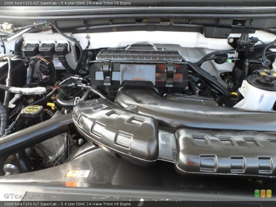 5.4 Liter SOHC 24-Valve Triton V8 Engine for the 2006 Ford F150 #54421212