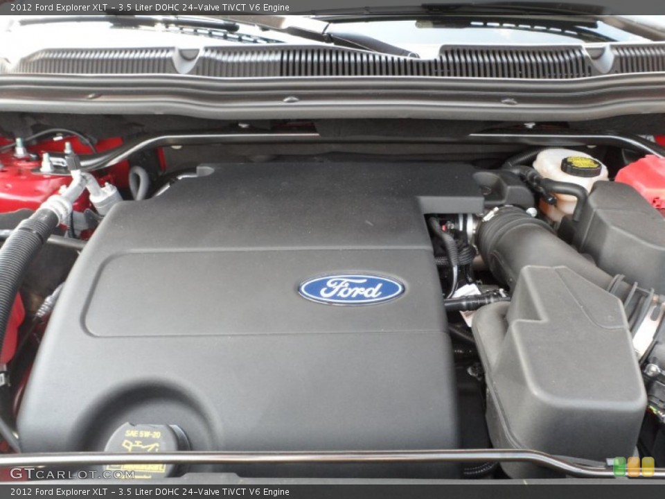 3.5 Liter DOHC 24-Valve TiVCT V6 Engine for the 2012 Ford Explorer #54424198