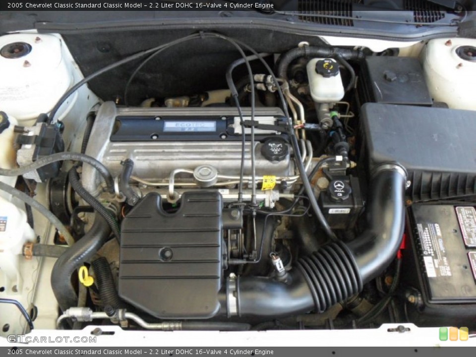 2.2 Liter DOHC 16-Valve 4 Cylinder Engine for the 2005 Chevrolet Classic #54427980