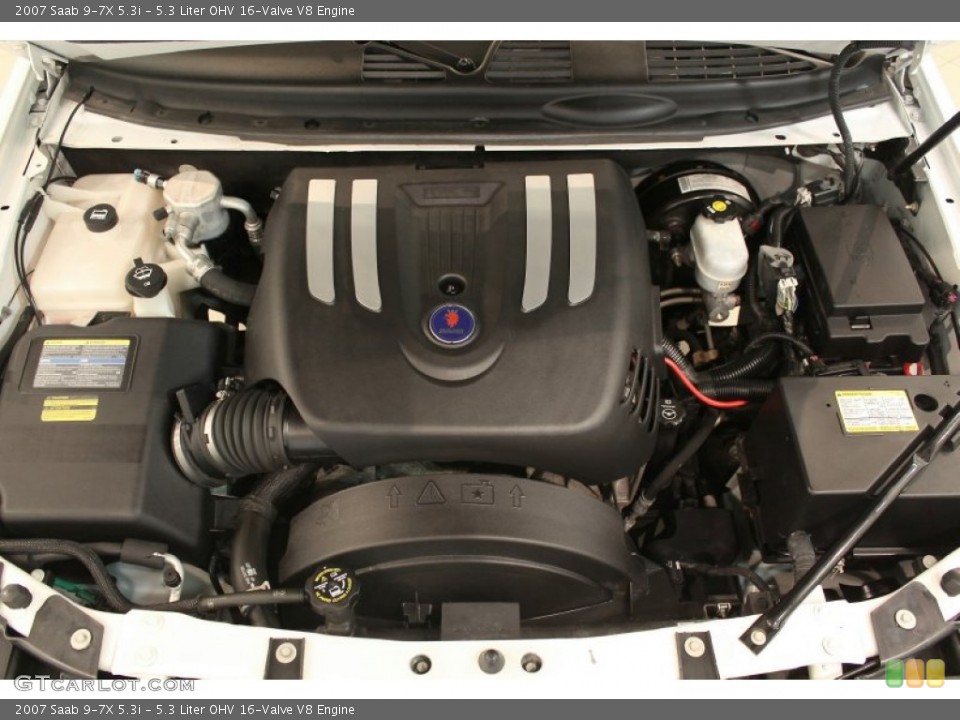 5.3 Liter OHV 16-Valve V8 Engine for the 2007 Saab 9-7X #54429702