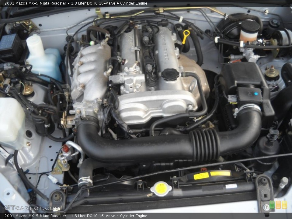 1.8 Liter DOHC 16-Valve 4 Cylinder Engine for the 2001 Mazda MX-5 Miata #54431910