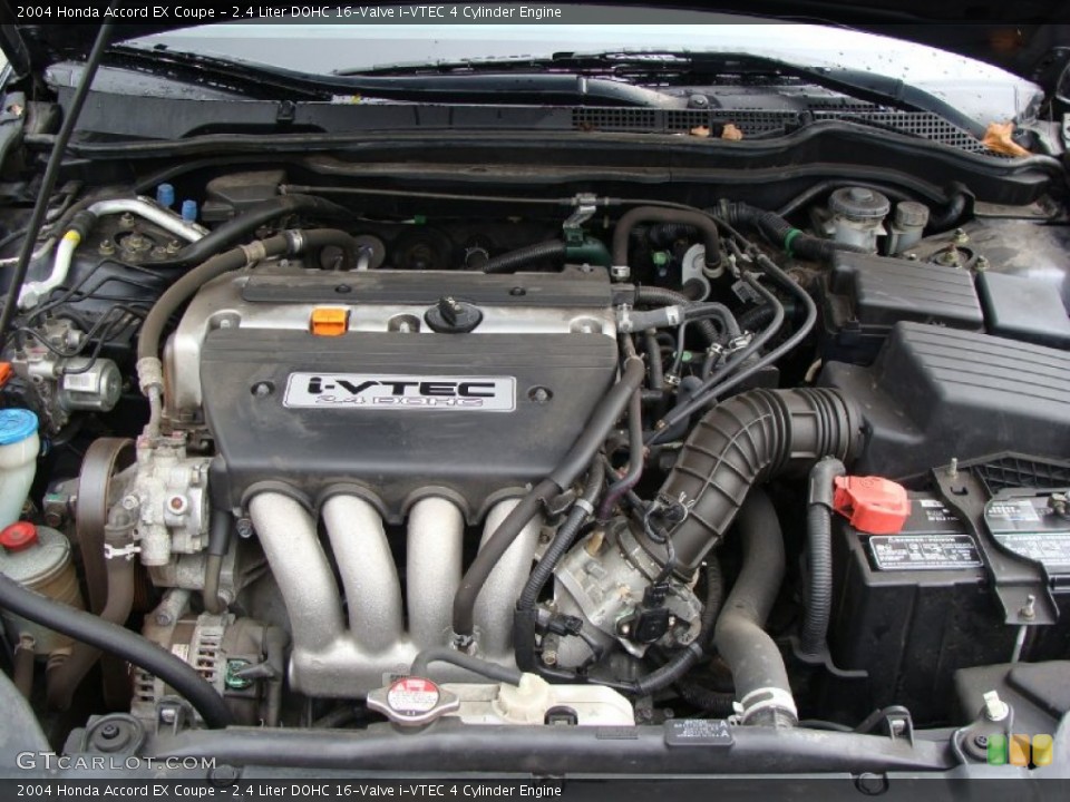 2.4 Liter DOHC 16-Valve i-VTEC 4 Cylinder Engine for the 2004 Honda Accord #54439586