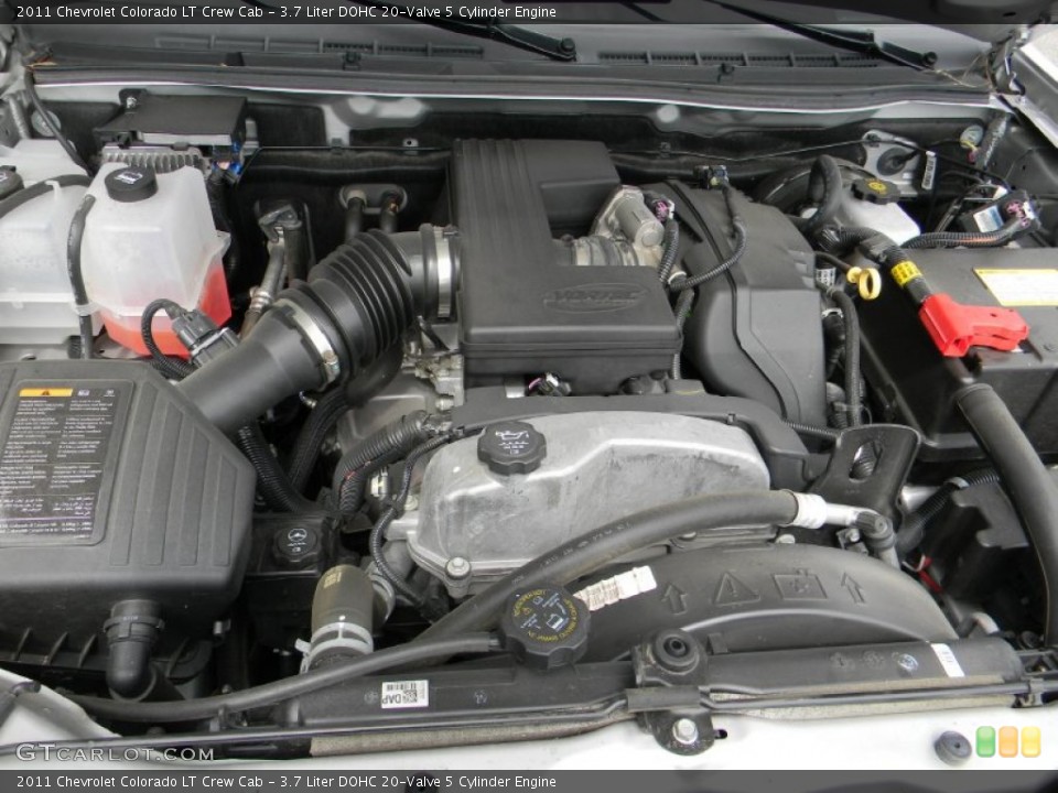 3.7 Liter DOHC 20-Valve 5 Cylinder Engine for the 2011 Chevrolet Colorado #54440319
