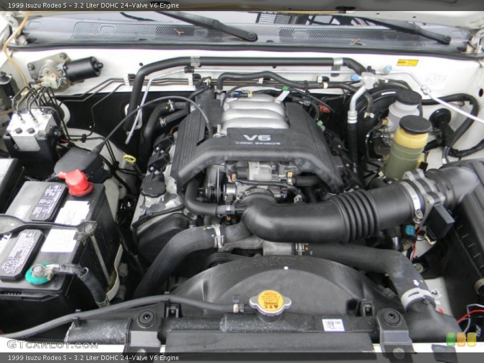 3.2 Liter DOHC 24-Valve V6 Engine for the 1999 Isuzu Rodeo #54442151
