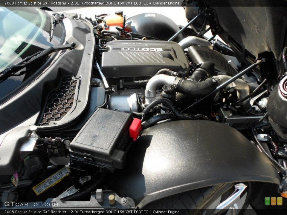 2.0L Turbocharged DOHC 16V VVT ECOTEC 4 Cylinder Engine for the 2008 Pontiac Solstice #54444069