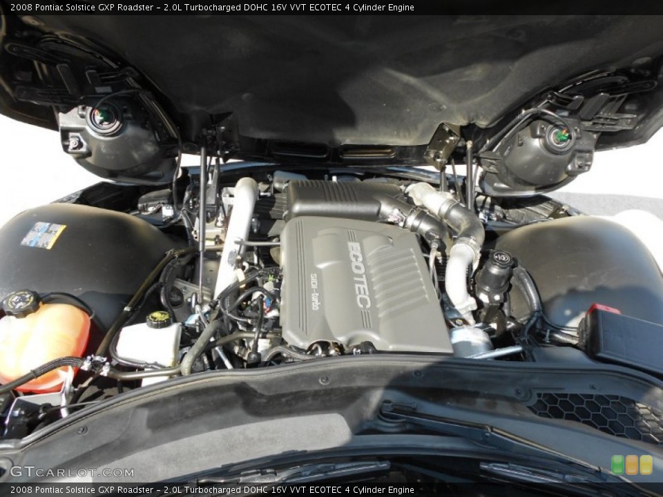 2.0L Turbocharged DOHC 16V VVT ECOTEC 4 Cylinder Engine for the 2008 Pontiac Solstice #54444078