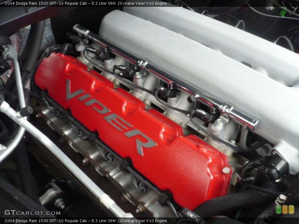 8.3 Liter OHV 20-Valve Viper V10 Engine for the 2004 Dodge Ram 1500 #54445908
