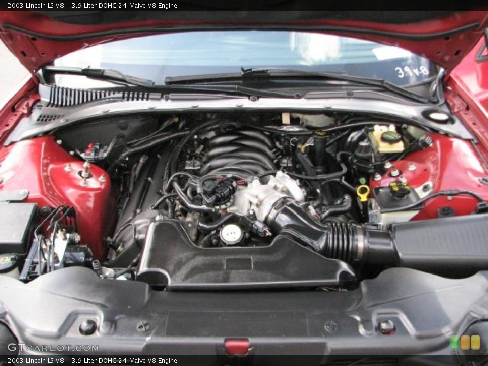 3.9 Liter DOHC 24-Valve V8 Engine for the 2003 Lincoln LS #54447171