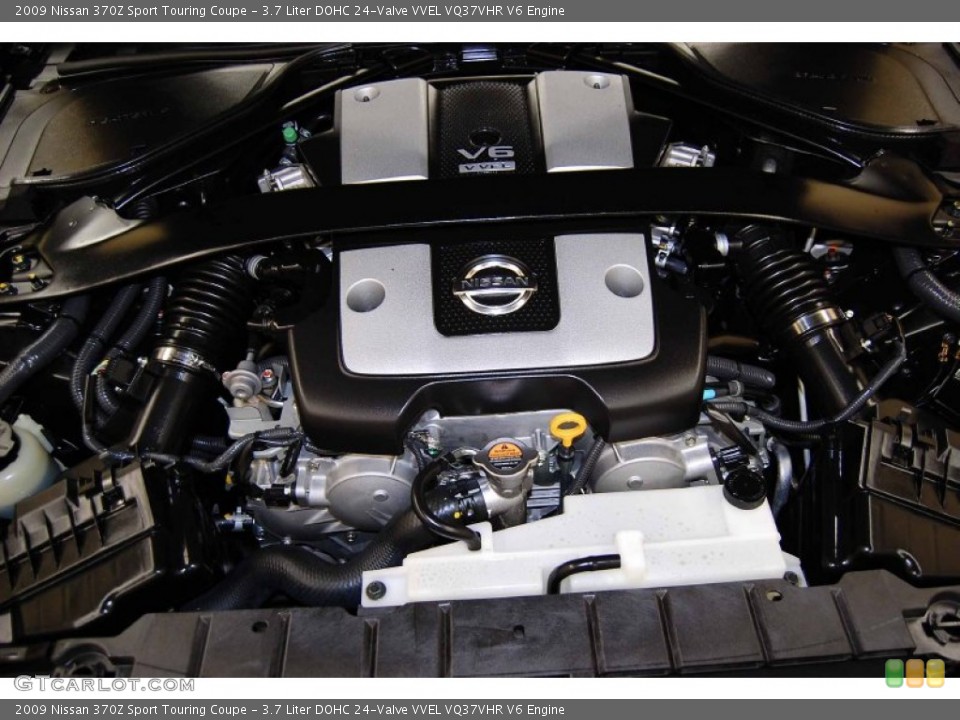 3.7 Liter DOHC 24-Valve VVEL VQ37VHR V6 Engine for the 2009 Nissan 370Z #54451644
