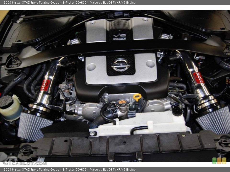 3.7 Liter DOHC 24-Valve VVEL VQ37VHR V6 Engine for the 2009 Nissan 370Z #54452682