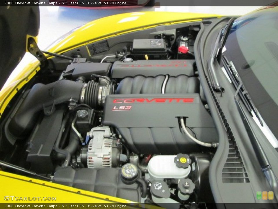 6.2 Liter OHV 16-Valve LS3 V8 Engine for the 2008 Chevrolet Corvette #54454073
