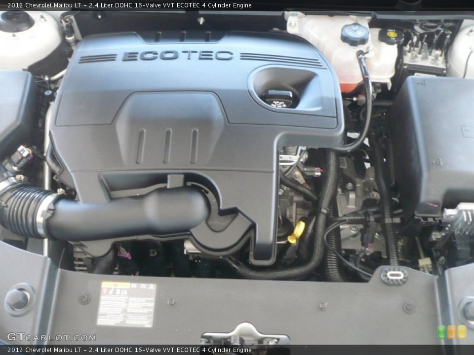 2.4 Liter DOHC 16-Valve VVT ECOTEC 4 Cylinder Engine for the 2012 Chevrolet Malibu #54454428