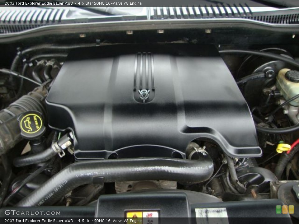 4.6 Liter SOHC 16-Valve V8 Engine for the 2003 Ford Explorer #54454773