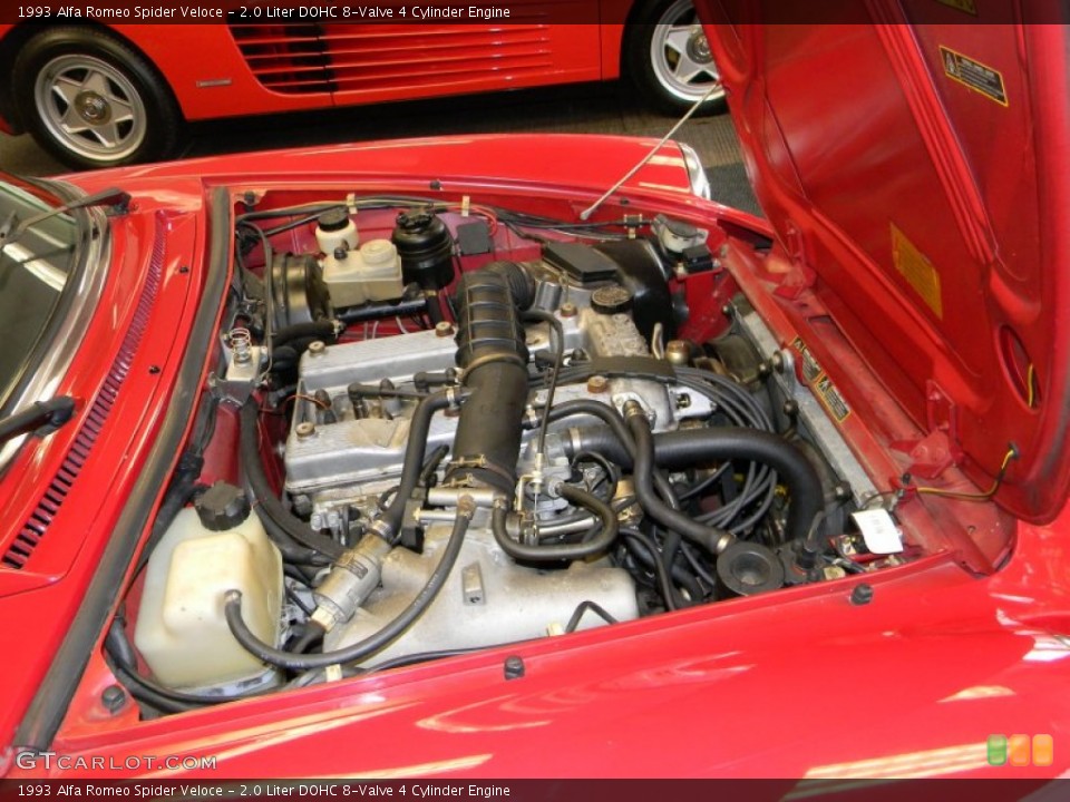 2.0 Liter DOHC 8-Valve 4 Cylinder Engine for the 1993 Alfa Romeo Spider #54458910