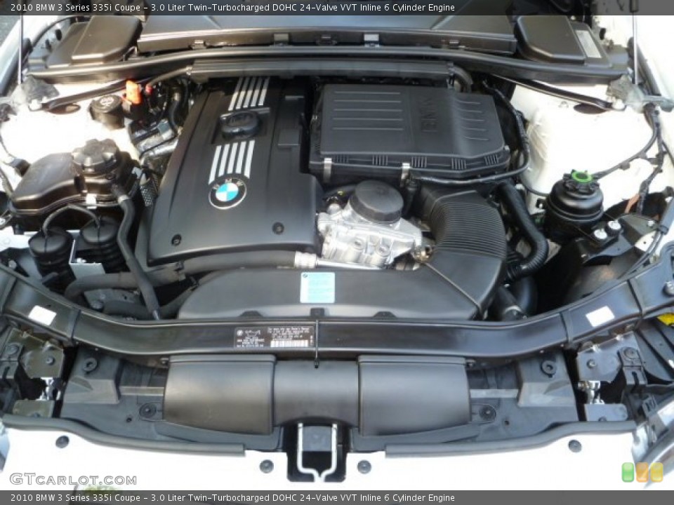 3.0 Liter Twin-Turbocharged DOHC 24-Valve VVT Inline 6 Cylinder Engine for the 2010 BMW 3 Series #54461352