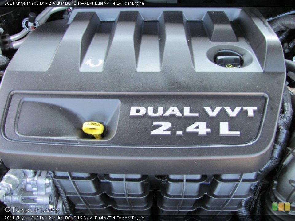 2.4 Liter DOHC 16-Valve Dual VVT 4 Cylinder Engine for the 2011 Chrysler 200 #54465360