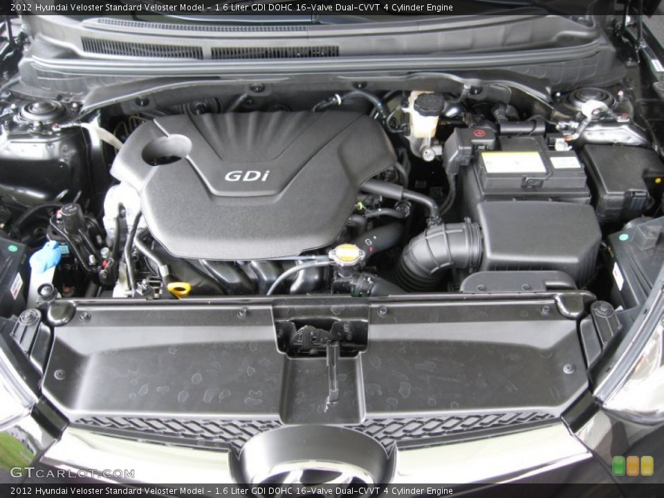 1.6 Liter GDI DOHC 16-Valve Dual-CVVT 4 Cylinder Engine for the 2012 Hyundai Veloster #54466521
