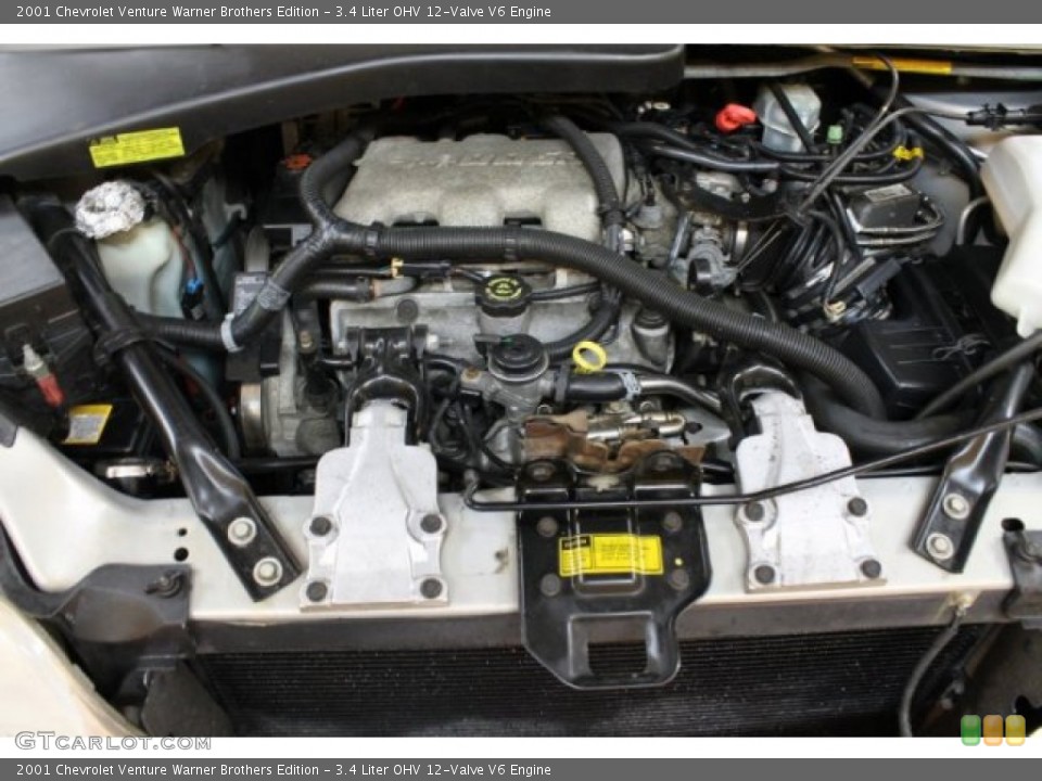 3.4 Liter OHV 12-Valve V6 Engine for the 2001 Chevrolet Venture #54468012